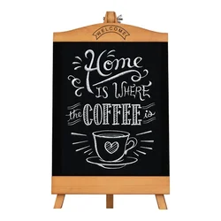 Countertop Blackboard Advertising Poster Display Rack Menu Stand Restaurant Message Board Desktop Table Food Name Display Stand