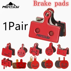 MOTSUV 1Pair/2pcs Metal Sintered MTB Bicycle Hydraulic Disc Brake Pads Mountain Cycling Bike Brake Pads for Shimano Zoom Magura