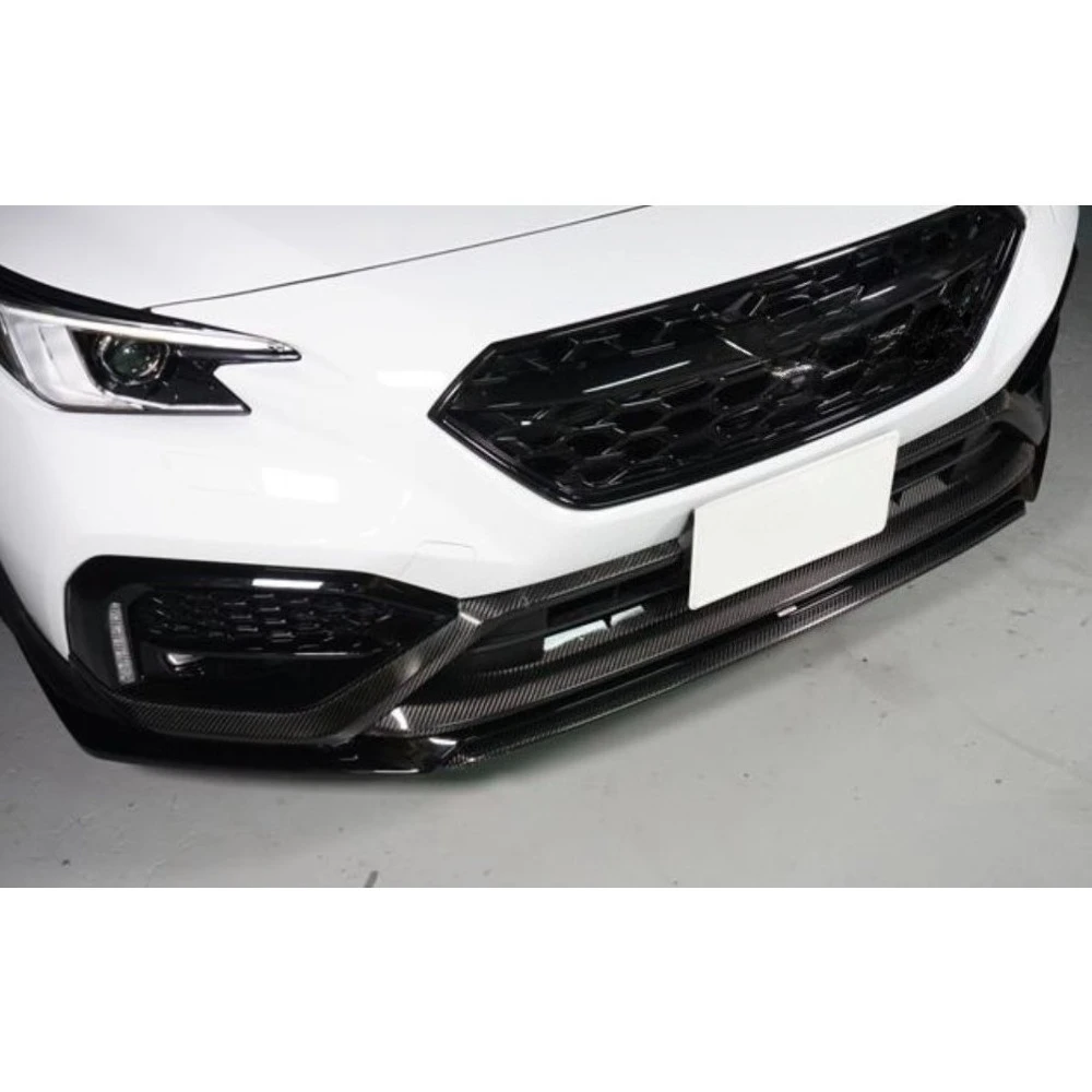 Dry Carbon Fiber Front Bumper Air Vent Trims Car Style Body Kits For Subaru WRX STI VB 2022-2024 Car Accessories
