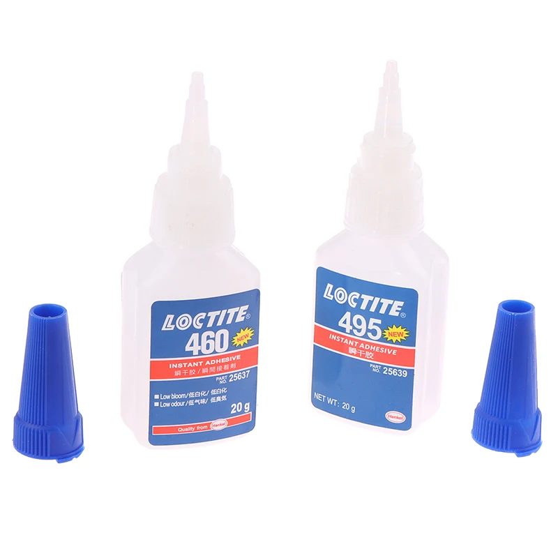 Super Colle Loctite 460 495 Adhésive, 20g, Type de Colle de Réparation Instantanée, Auto-Adhésive