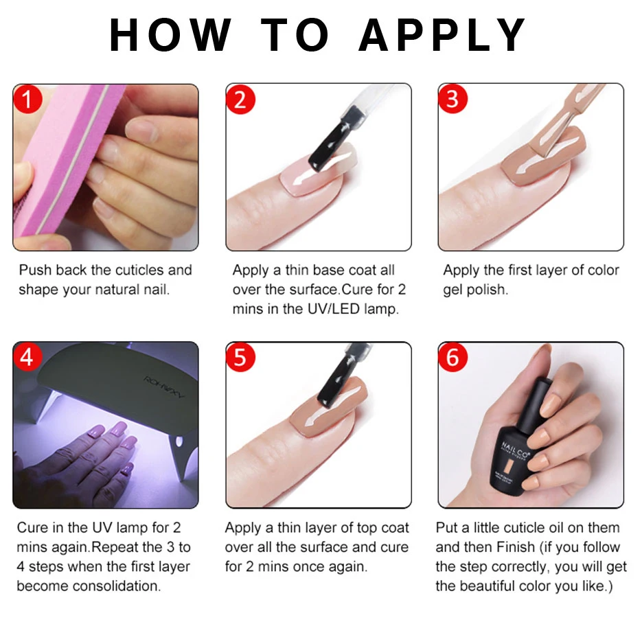 NAILCO 15ml Hema TPO Free Top Base Coat Set Gel Nail Primer Soak Off UV Gel Nail Art Varnish Nail Remover Gel Kit Mattt Top Coat