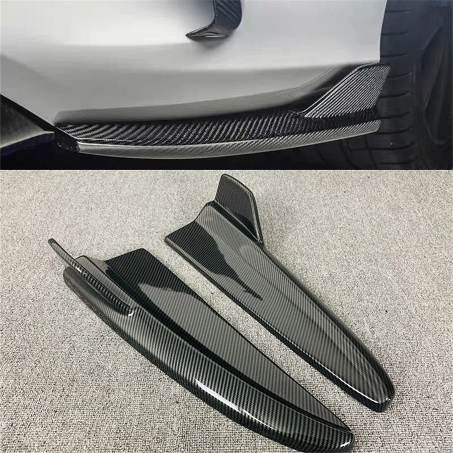 

Carbon Fiber Car Rear Bumper Splitter Kit For Mercedes Benz W205 C43 C63 2015-20