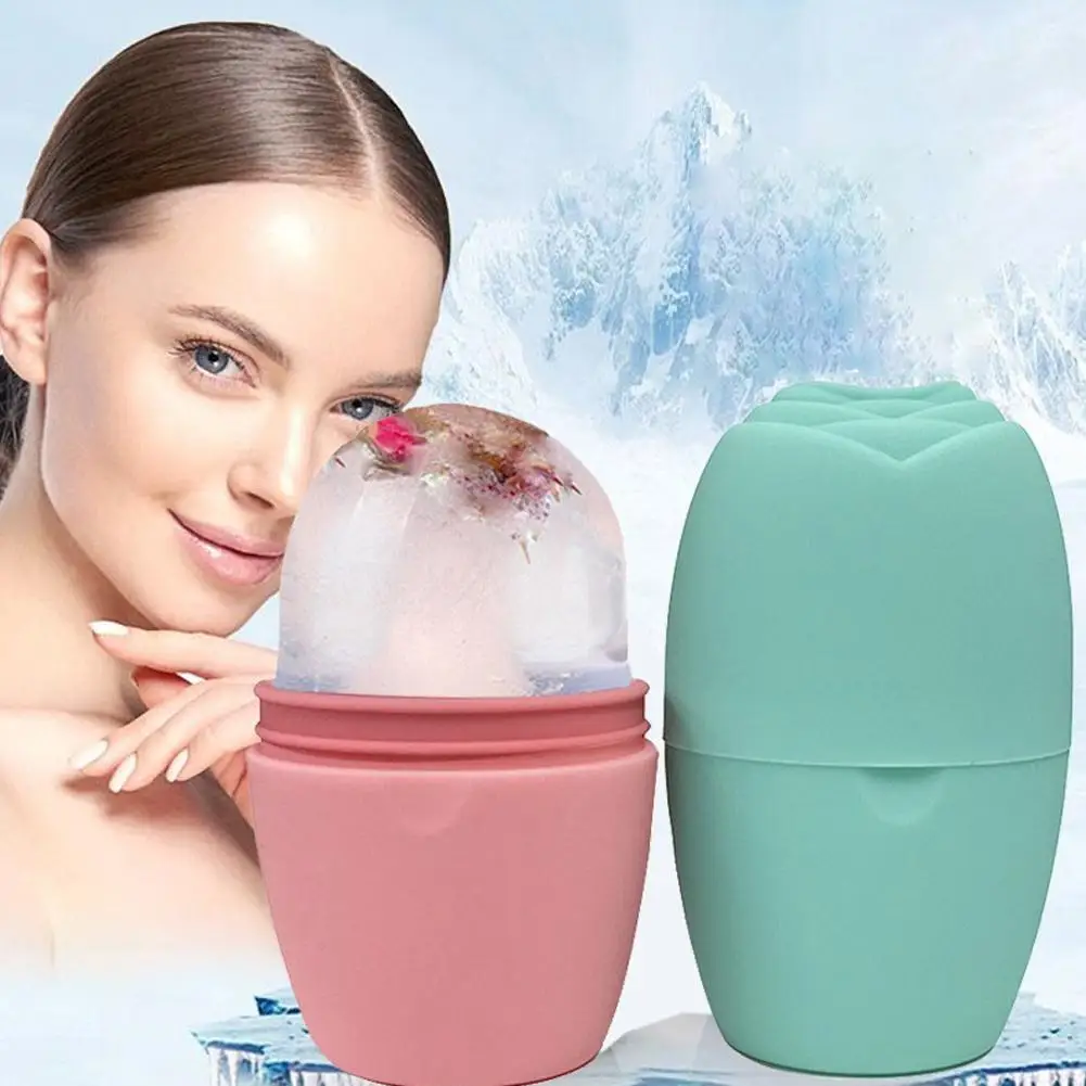 Ice Roller For Face Face Ice Cream Cube Mold Skin Care Beauty Fine Line Eye Icing Rolling Mould Moisturizing Reusabl L7h1