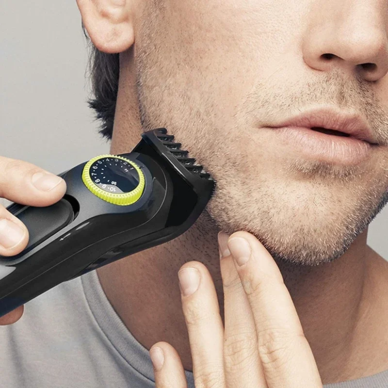 Professional All-in-One Hair Trimmer for Men: Electric Beard Trimmer, Facial Body Shaver, Hair Clipper, Grooming Machine