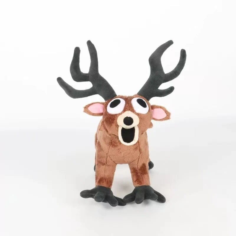 جديد 99 ليال في الغابة الوحش الغزلان بلوشي الكرتون ميلو الغزلان محشوة لعبة الأجهزة الطرفية مخدة ناعمة لعبة الهالوين المشجعين الهدايا