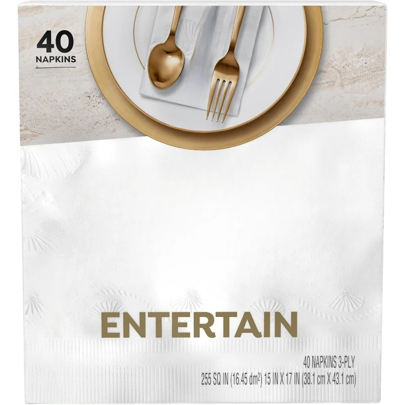 Paper Napkins, 320 Count, Disposable Napkins Made For Entertaining And Events