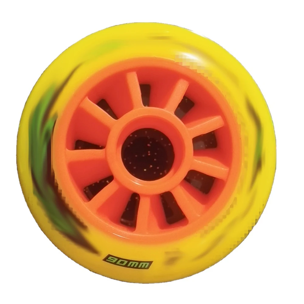 

China manufactory hot sale high rebound PU polyurethane inline skate wheels