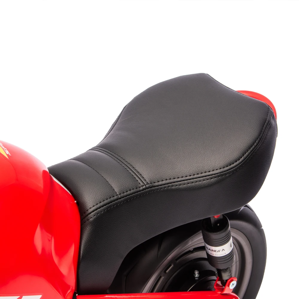 Moto jouet électrique pour enfants, 24V, 300W, moteur de moyeu à grande vitesse, roues larges de 14 pouces, poignée torsadée, vitesse d'accélérateur jusqu'à 11.18MPH