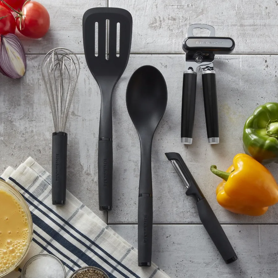 

5-Piece Nylon Essential Starter Kitchen Utensil Sets