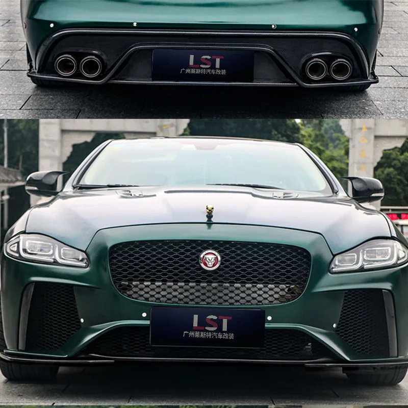 Carbon fiber rear lip for Jaguar SVR 2010-2019 rear bumper splitter car exterior accessories body accessories