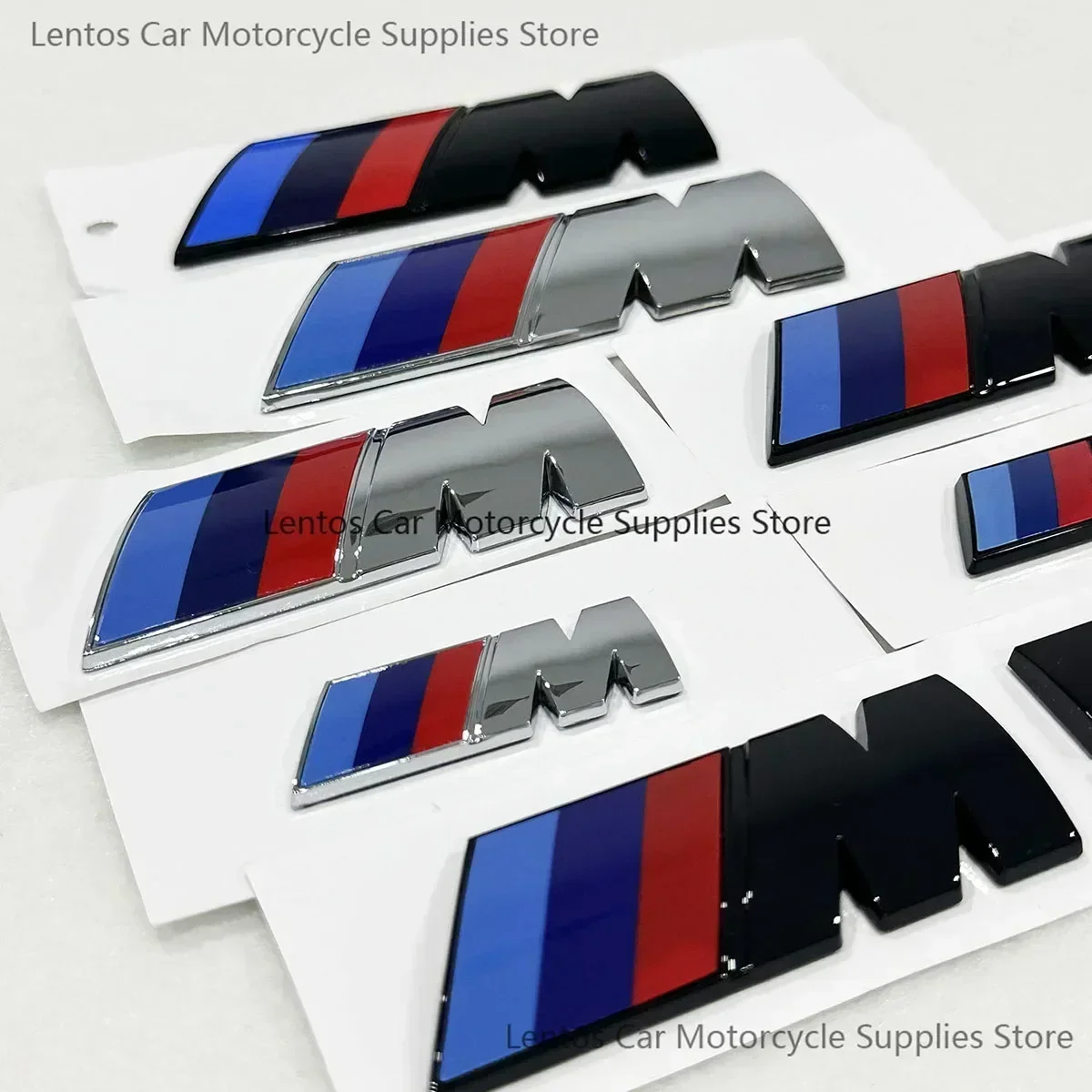 Bmw Car 3D ABS Trunk Letters Logo Badge Bmw Sticker nuova serie 5 525li 530li 540i M Logo Car cilindrata Sticker Decor