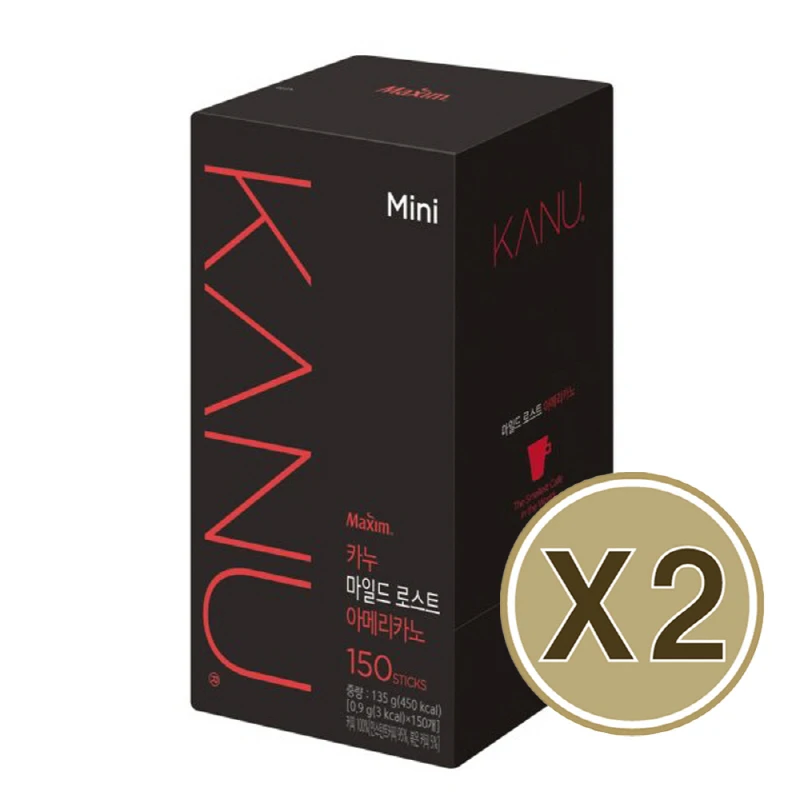 كانو ميني مشوي خفيف 150 قطعة × 2 عبوة كبيرة #1