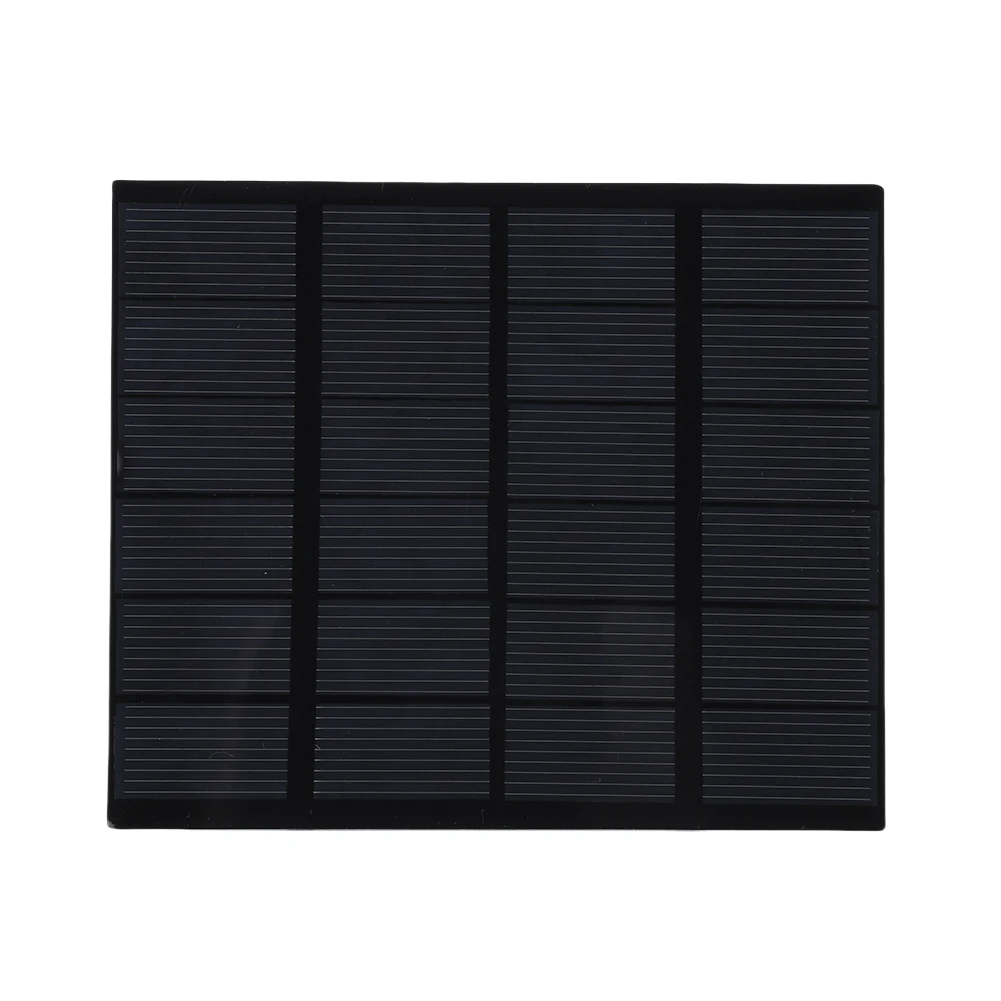 1.5W 6V 미니 태양광 패널 DIY 태양광 시스템 플레이트 폴리실리콘 태양광 배터리 충전기 야외 가정용 장난감 전구18650 배터리 충전기