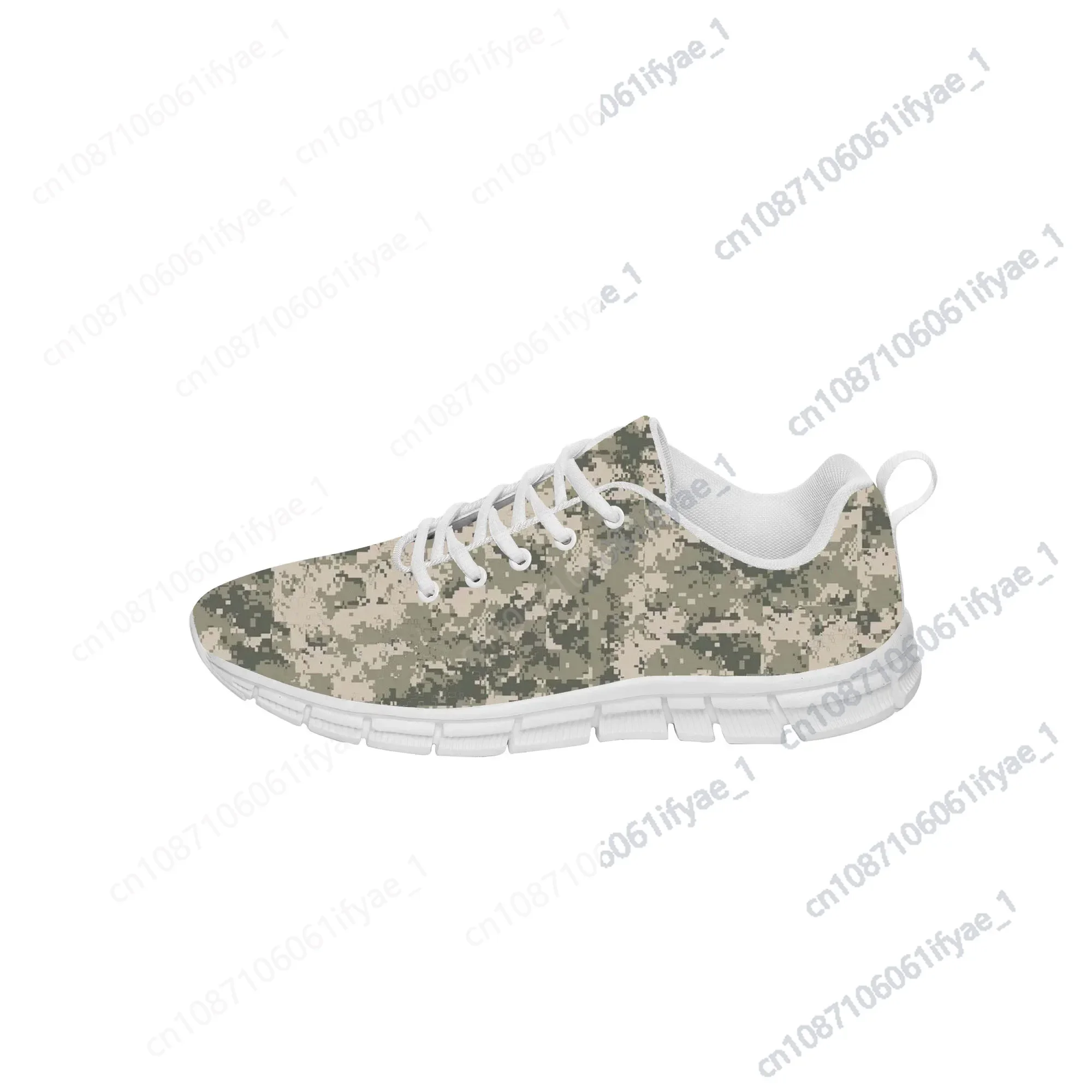 Zapatos Deportivos blancos de camuflaje para hombres, mujeres, adolescentes, niños, zapatillas casuales de moda, zapatos de pareja personalizados de alta calidad, blanco