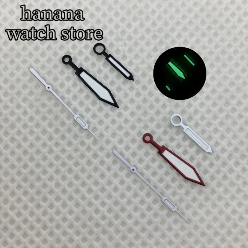 

BLIGER NH35 Watch Hands Black White Watch Needle Super C3 Green Luminous hands suitable for pilot watches