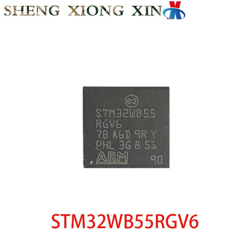 

5pcs/lot 100% NEW STM32WB55RGV6 68-VFQFN Radio Frequency Transceiver STM32WB55 Integrated Circuit