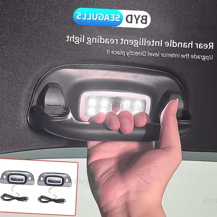 

Для [Доступного автомобиля (благосостояние в оригинальном название)], освещение внутренней дверной ручки подлокотника, 2 шт., лампа для чтения задней ручки автомобиля