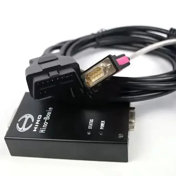 

For Hino Bowie Diagnostic Tool Explorer OBD2 Cable Hino DX Truck Diagnostic Scanner Tool v3.16 excavator engine