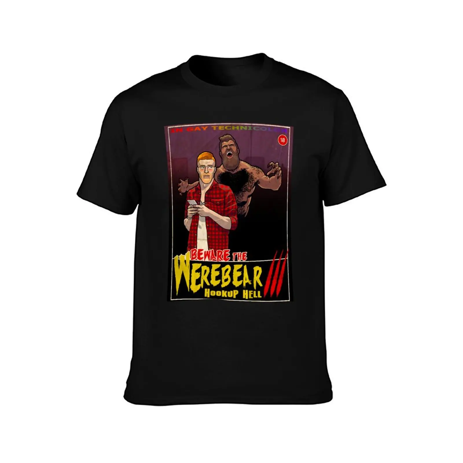Beware the Werebear 3: Hookup Hell T-Shirt Thanksgiving Day Tee Top T-Shirt