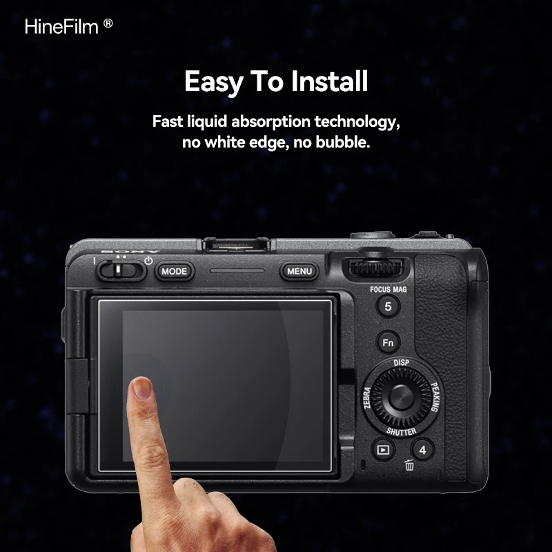 FX 3 Camera Ban Đầu 9H Camera Kính Cường Lực Bảo Vệ Màn Hình Cho Sony ILME-FX3 Camera Chống Trầy Xước bộ Phim