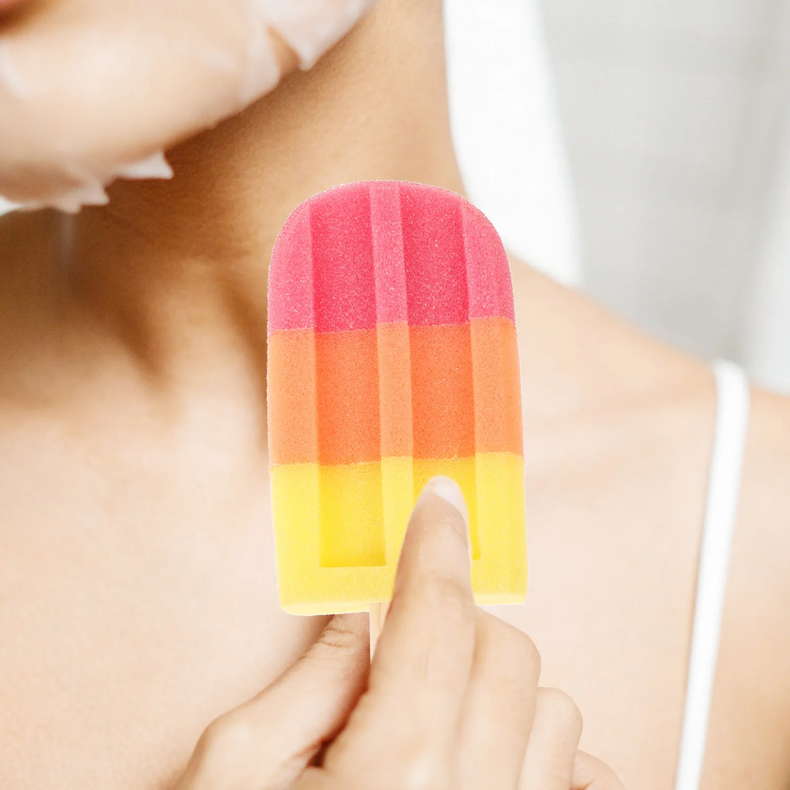 

Набор из 6 легких портативных губок для душа: отшелушивание, глубокое очищение, гладкая кожа, удобно брать в путешествия, мочалка для ванны и душа