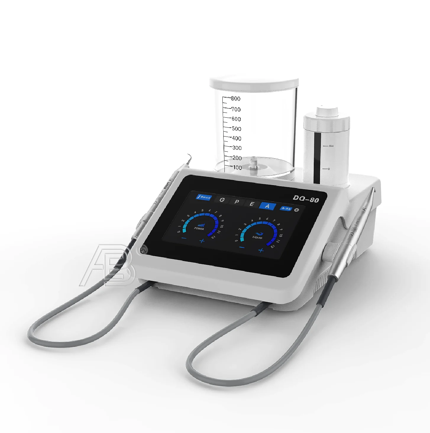 VRN DQ80 Tablets Denal Ultrasonic Ultrasoud Scaler 2 in 1 Functionality Piezo Dentl Ultrasonic Scaler  air Polisher