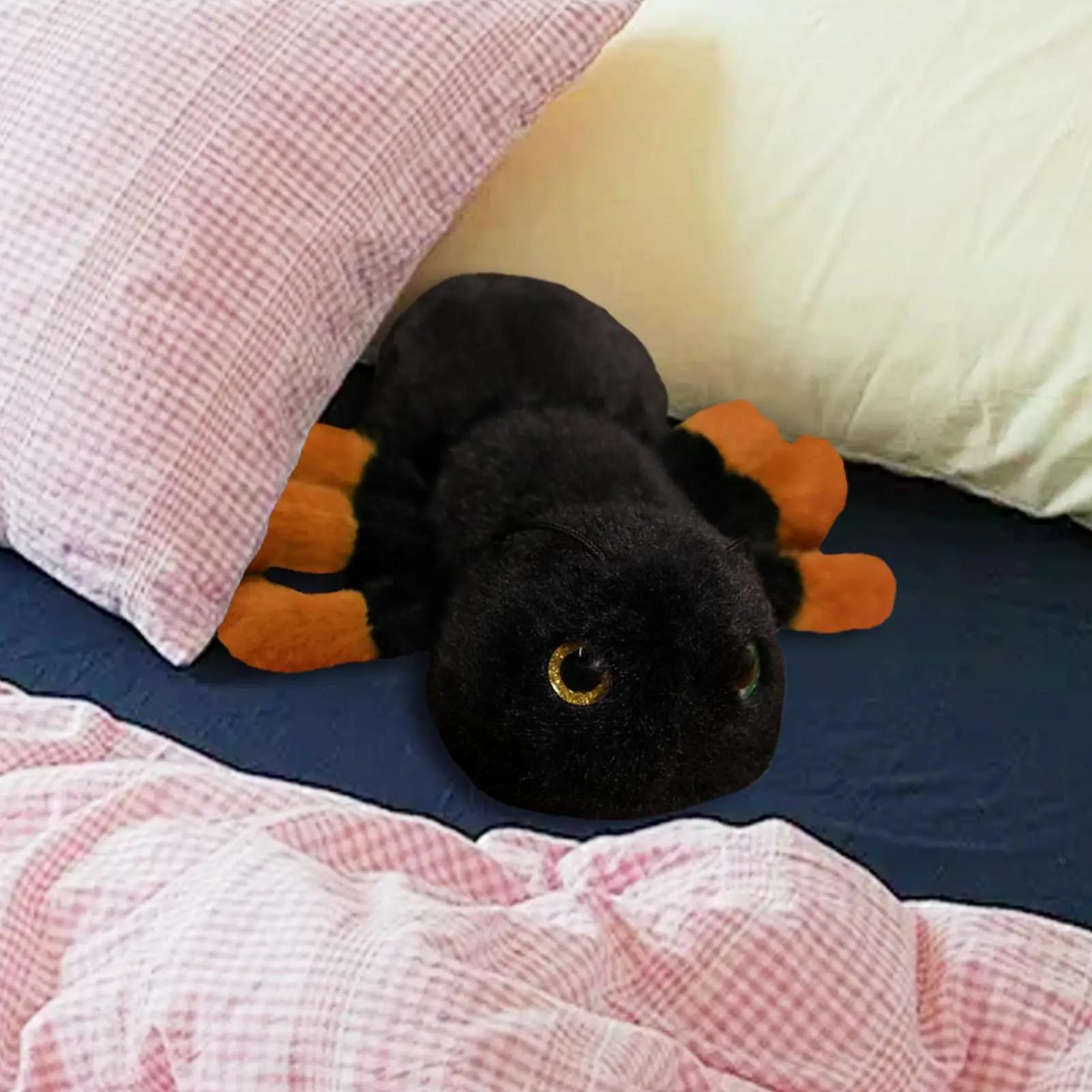 Formica di pezza Formica che accompagna la bambola per bambini Peluche Decorazioni per la casa Bambola per Halloween Adolescenti Adulti Camera dei bambini Letto Divano Auto Studio