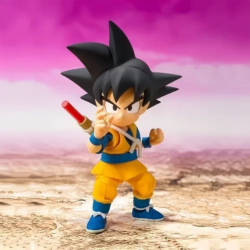 

Bandai S.H.Figuarts Dragon Ball Daima Son Goku Mini 1/12 Action Doll Collectible Anime Figure Model Toy Birthday Gifts