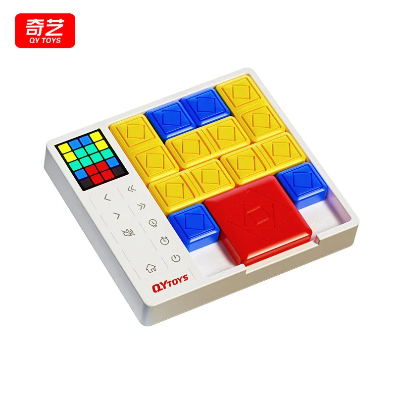 

QiYi Smart Klotski Classic Version Huarong Road Board Game Early Educational Enlightening Toys Children Gift