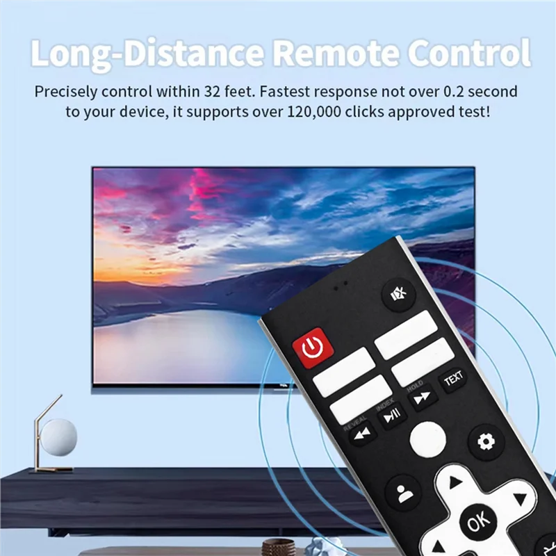 

ABGB-10X Замените голосовой пульт дистанционного управления HS-7A05H-00 для SKYWORTH HS-7A05H-00 Пульт дистанционного управления телевизором