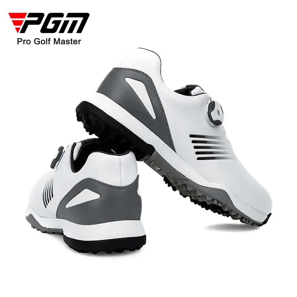 

PGM Golf Shoes Men's Waterproof Shoes Rotating Laces Anti-Slip Golf Sneakers