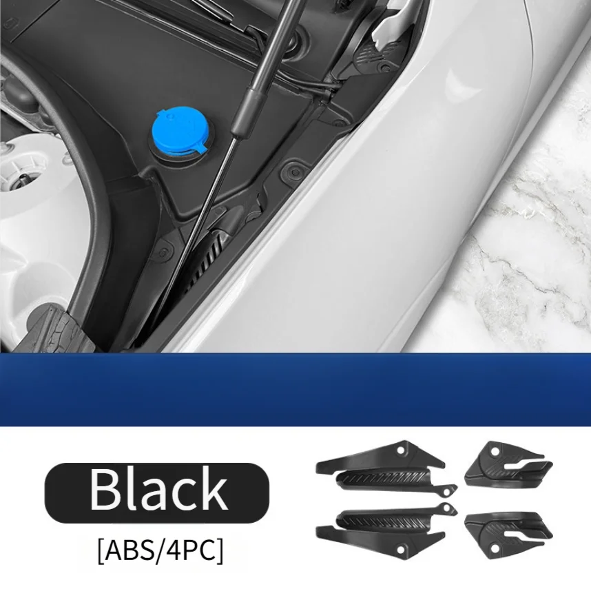 Car Engine Compartment Drainage Groove Cover For Volvo For Xc60 2017-2026 Plastic Leaf Protection Rain Gutter Guard Accessories