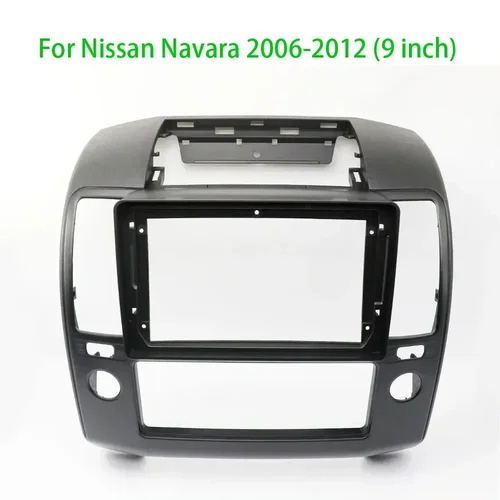 Imagen 1 del producto Kit de instalación de salpicadero de 9 pulgadas, accesorios estéreo, Radio de coche, reproductor de DVD, marco de Fascias para Nissan Navara 2006-2012