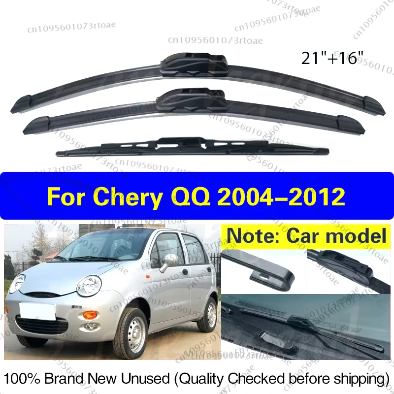 

For Chery QQ 2004 2005 2006 2007 2008 2009 2010 2011 2012 Front Rear Window Wiper Blades Windscreen Windshield Car Accessories