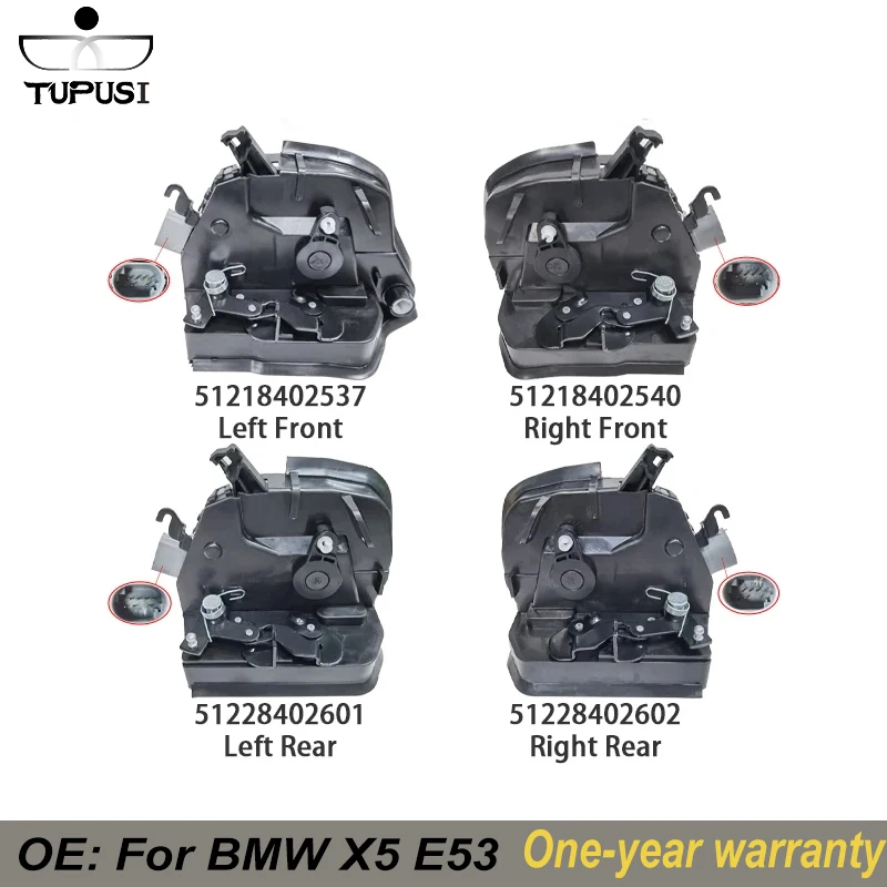

Door Power Lock Latch Actuator Mechanism For BMW X5 E53 2000-2006 51228402601 51228402602 51218402537 51218402540
