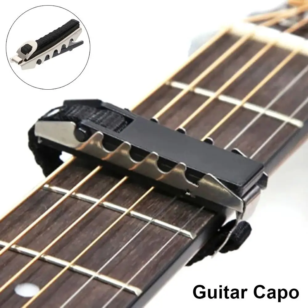 1Pcs Adjustable Guitar Capo Metal Plastic Tone Changer Tool Folk Style/Classical Style Quick Release Clamp Music Instrument