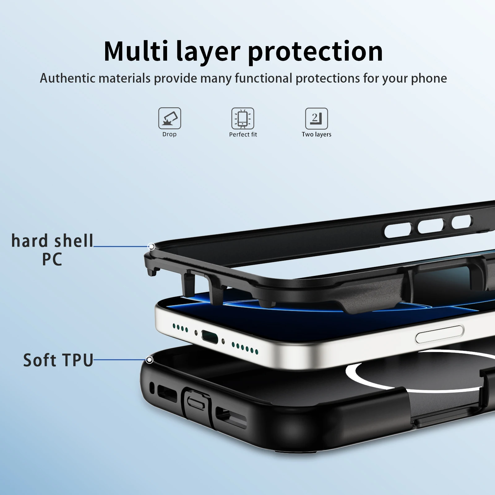 Camera Lens Stand Cover For iPhone 16 Pro Max 15 14 13 12 11 New Magnetic Case 3 in 1 Hybrid Shockproof Shell Phone Back Cover