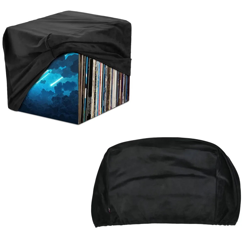 

Dust Cover for Vertical 12inch Records and can store up to 50pcs 12inch Records at a time Black