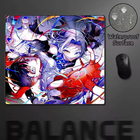 Anime Girls Computer Mouse Pad Ultrafine Surface 45*40cm Premium E-Sports Gaming Mousepad Game Accessories Balance Mouse Mat
