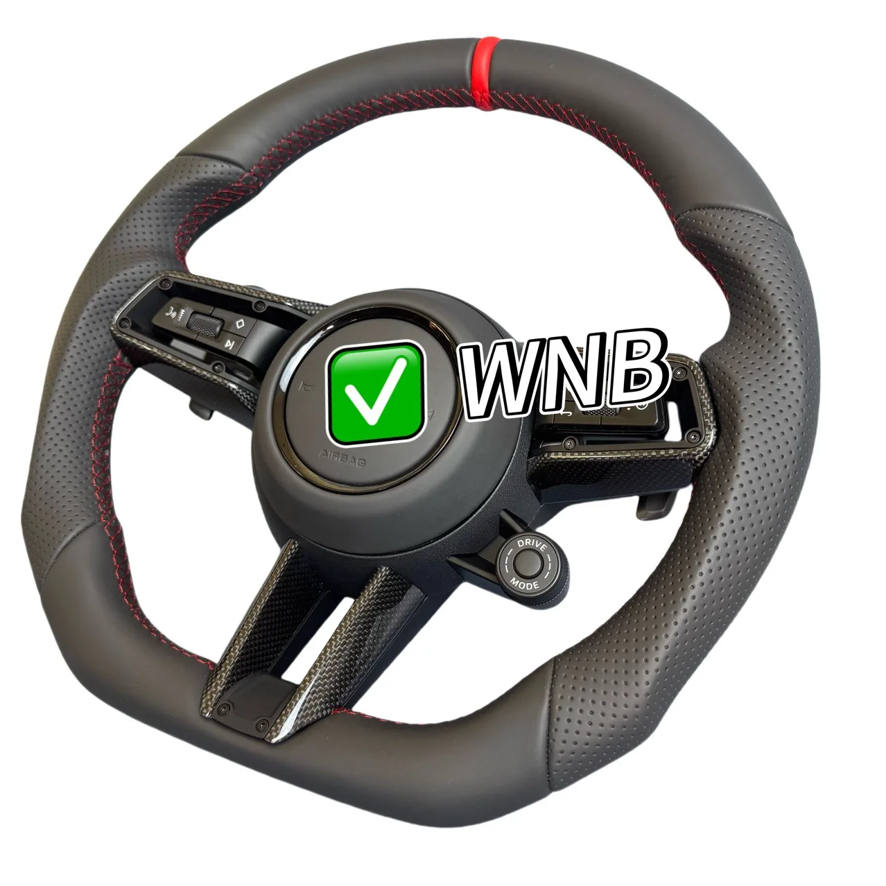 

Подходит для рулевого колеса Porsche Cayenne 911 10-22 Macan Panamera 718, модифицированная новая модель из углеродного волокна