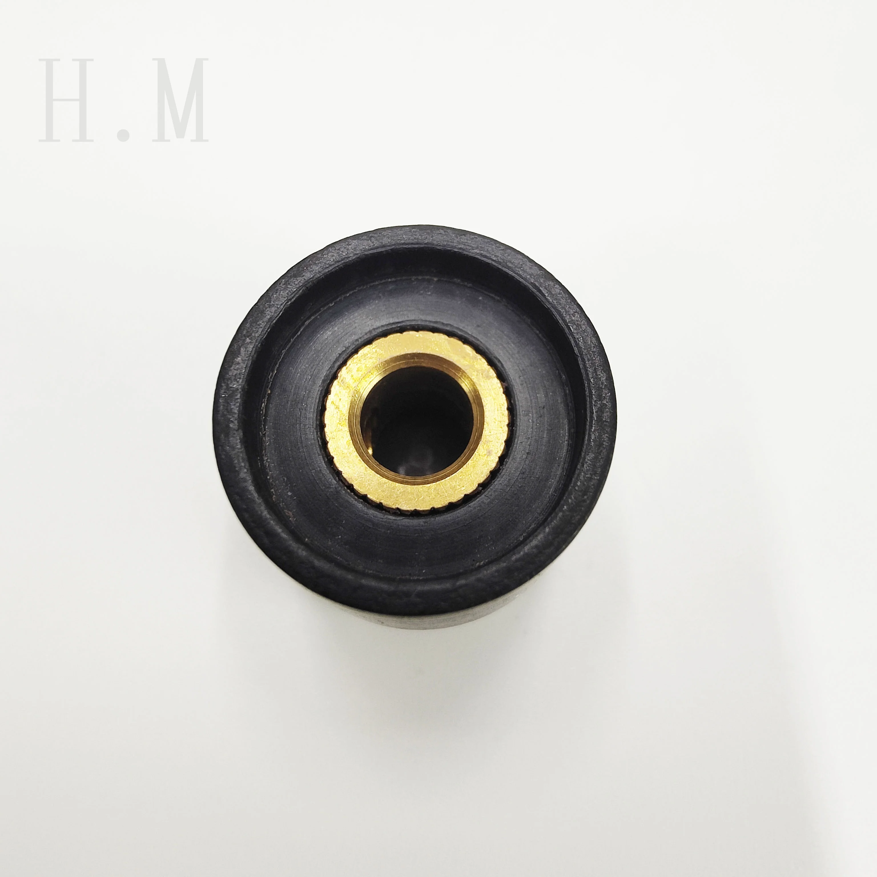 Wysokiej klasy elektryczna gitara drewniana z głośnością i tonem, drewnianym pokrętłem, hebanem różanym z pokrętłem punktowym, nasadką potencjometru