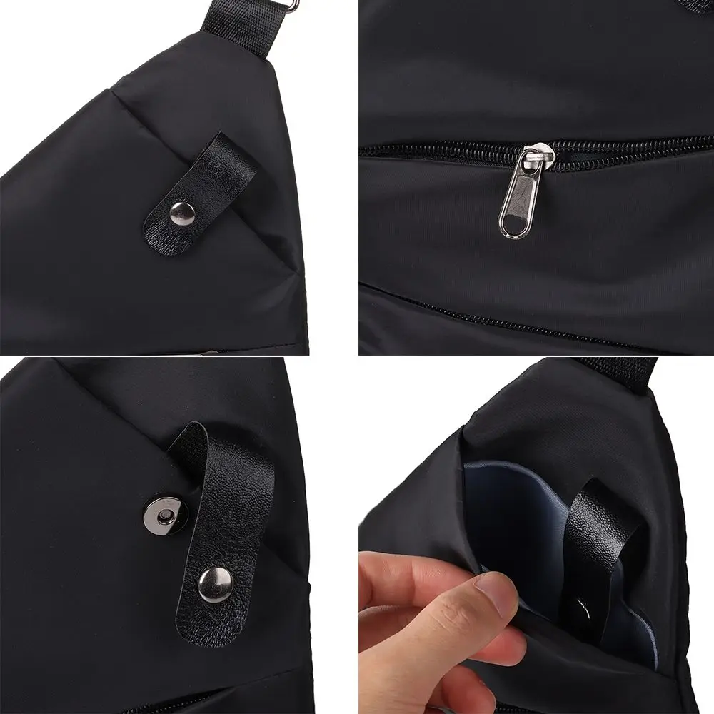 Waterproof Nylon Versatile Travel Casual Bags Compact Shoulder Bags Men Personal Close-Fitting Messenger Bag