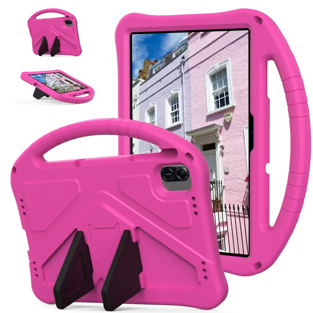 Casing for Infinix X1101 X1101B Tablet 11 Inch Case EVA Portable Shockproof Kids Safe Soft Silicone Stand Cover with Handle