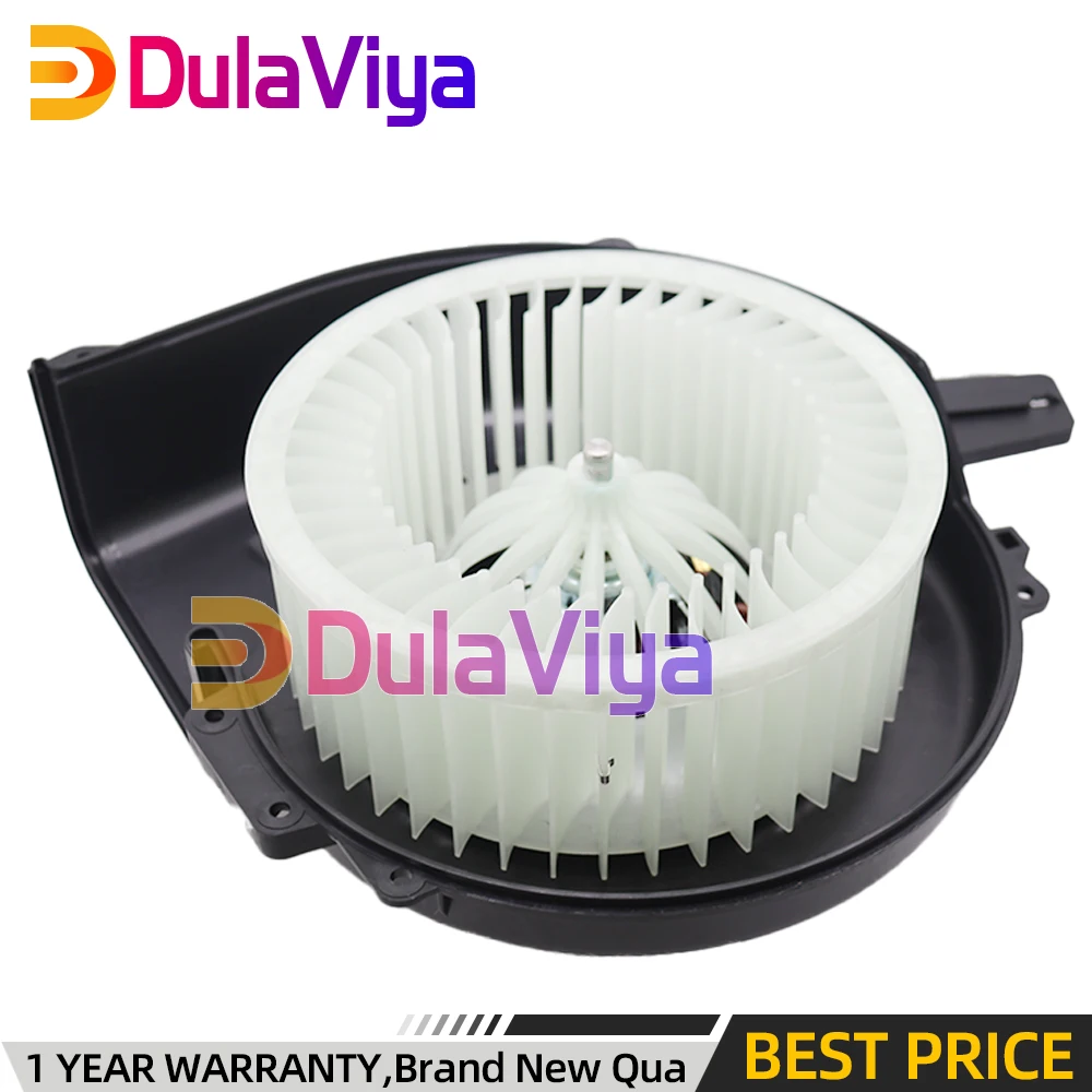 Ventilador de CA para coche, ventilador de Motor para Volkswagen Polo 9N Audi A2 Seat Ibiza Cordoba LHD 6Q1820015 6Q1-820-015-H 6Q1820015H