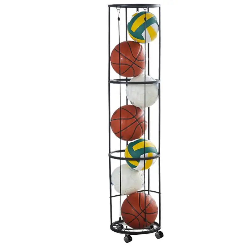 

Basketball Ball Storage Rack Basketball Holder Stable Ball Holder Multi-Functional Ball Racks for Living Room Bedroom Gym