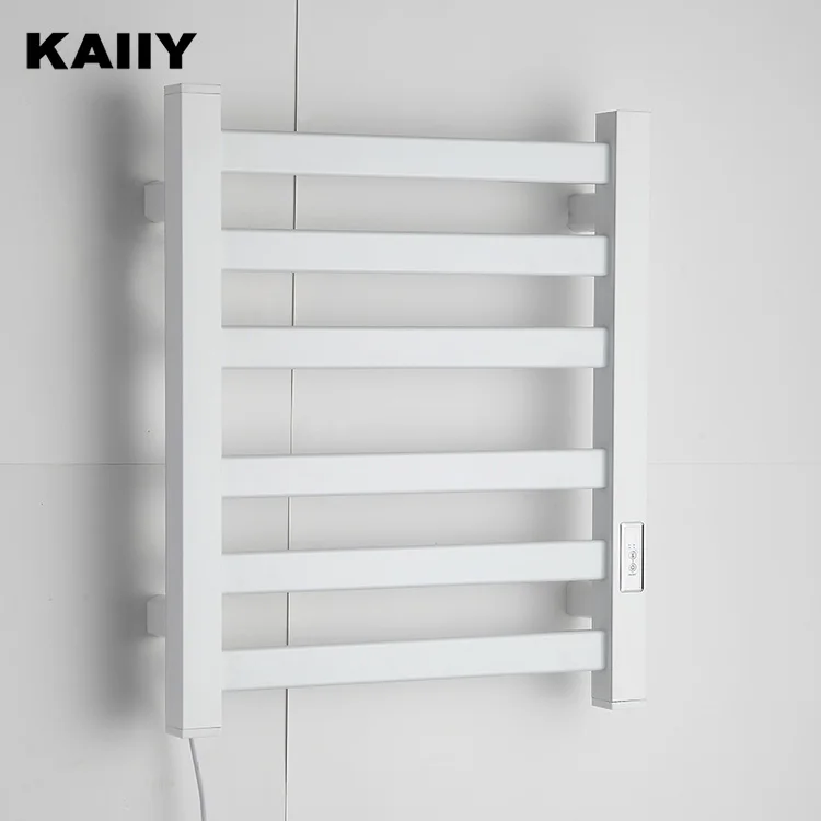 KAIIY Rak Handuk Berpemanas Penghangat Handuk Radiator Aluminium Elektrik Batang Handuk Berpemanas Listrik