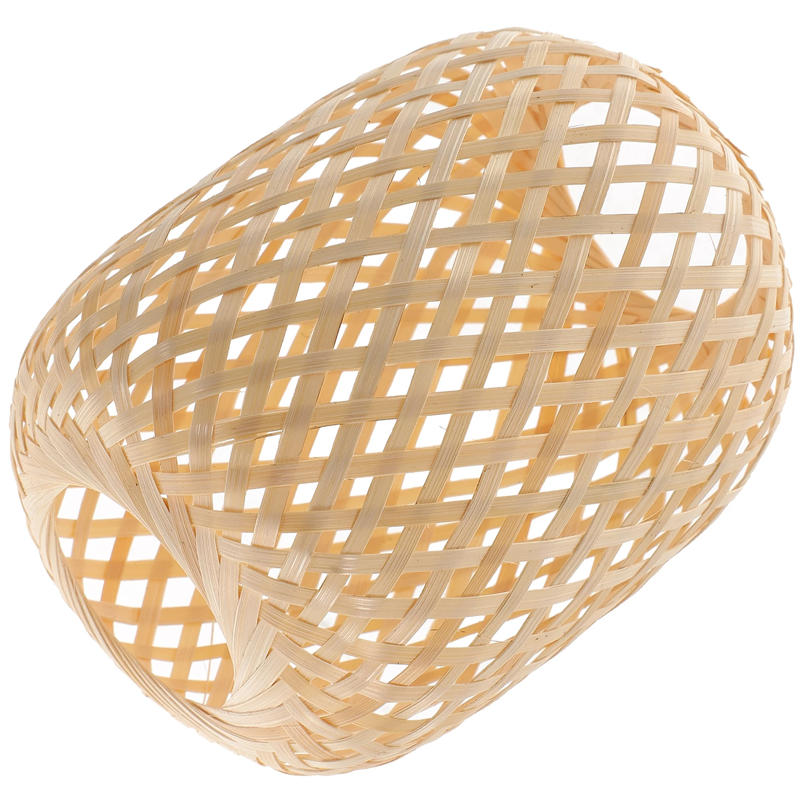 

Bamboo Lamp Shade Woven Pendant Light Cover 12x15.5cm Replacement Hanging Lampshades Ceiling Lights Decor Bedroom Living Room