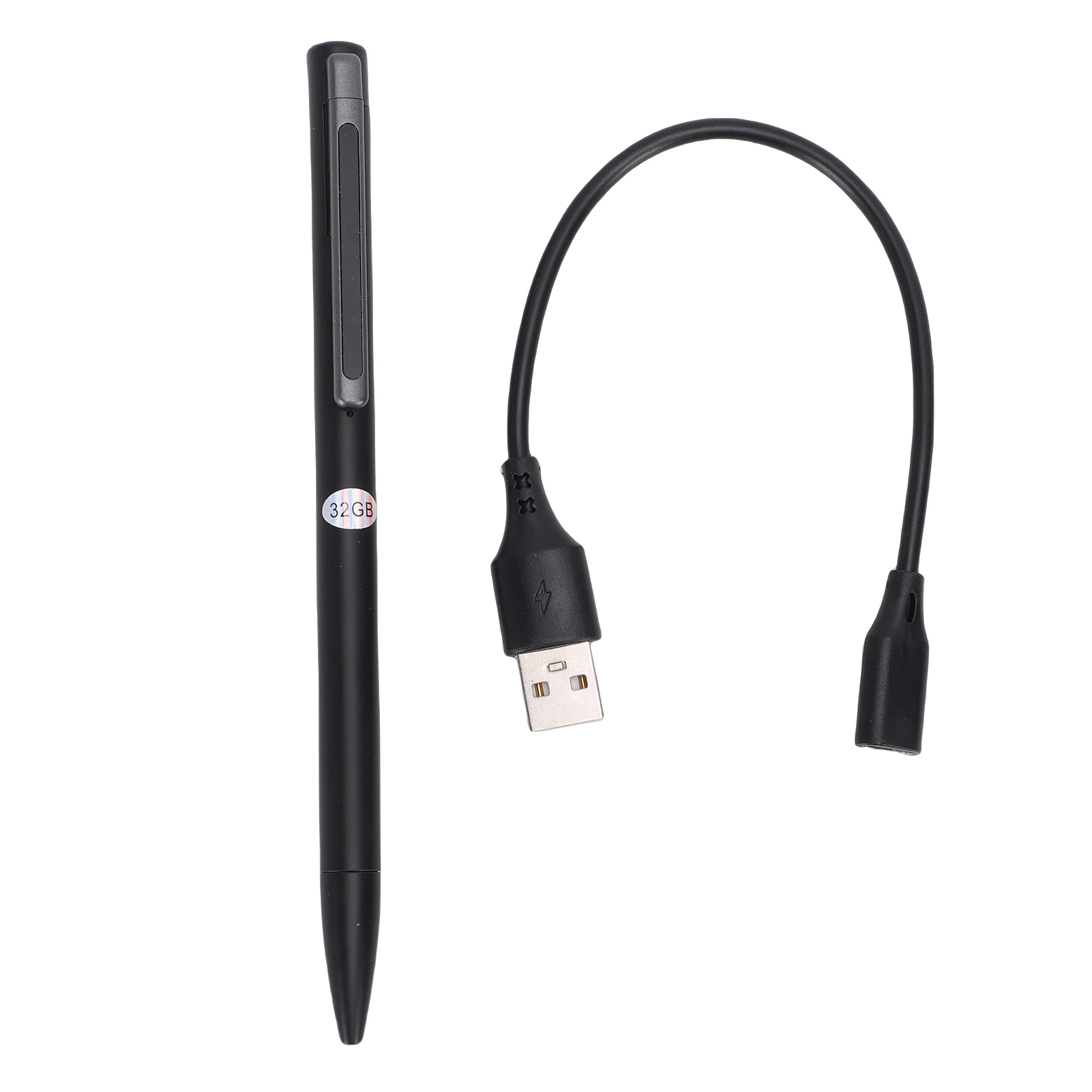 

Voice Recorder Long Standby AI Noise Reduction Ergonomic Design Comfortable Grip Portable Smart Voice Activated Recorder Pen