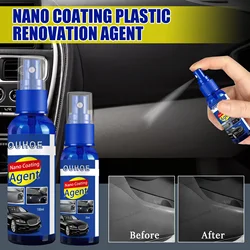 Car Plastic Interior Renovation Spray Body Removal Stain Polishing Repair Ceramic Quick Coating Maintenance Agent Auto Parts