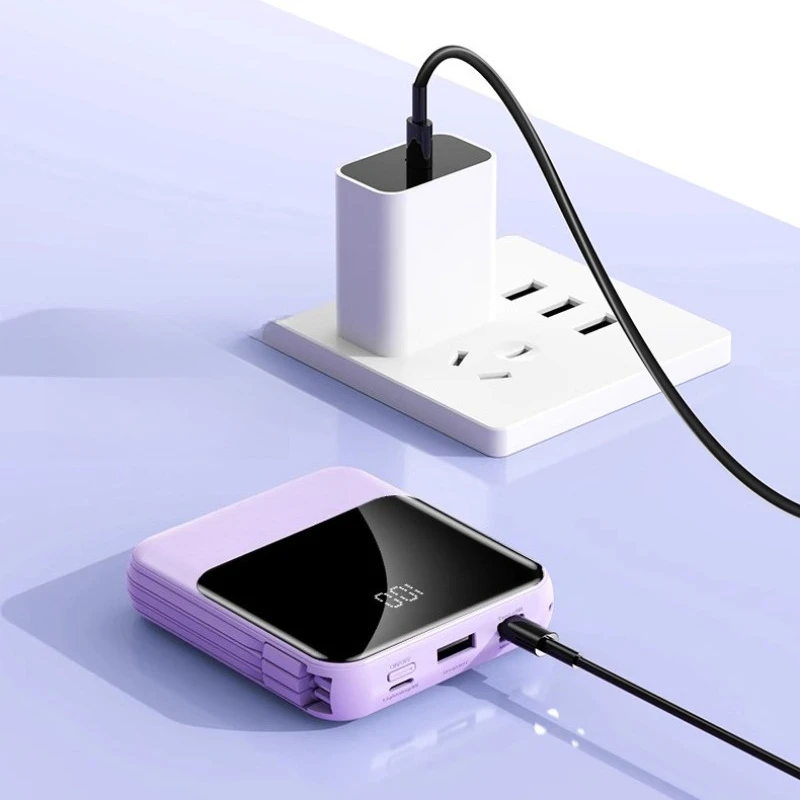Power Bank Khusus untuk Ponsel Apple, Pengisian Cepat, Dapat Dibawa di Pesawat
